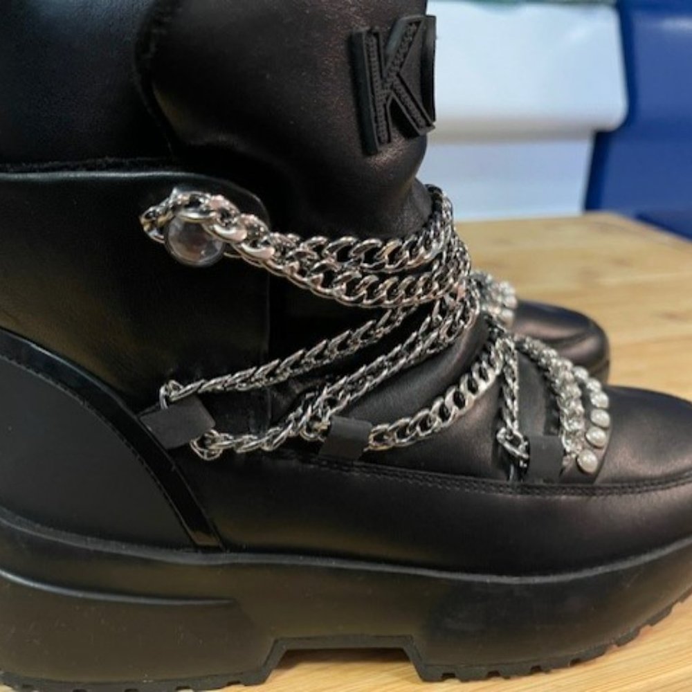 NWOT - Michael Kors Cassia leather Boot - SIZE 6 - Picture 5 of 16